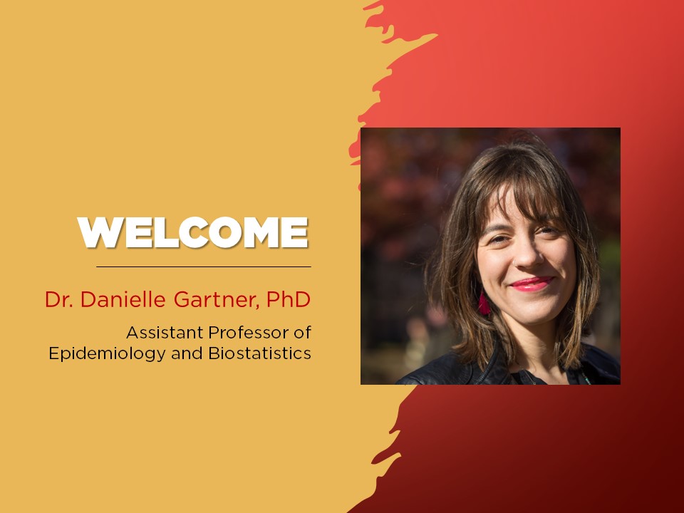 Welcome Danielle Gartner